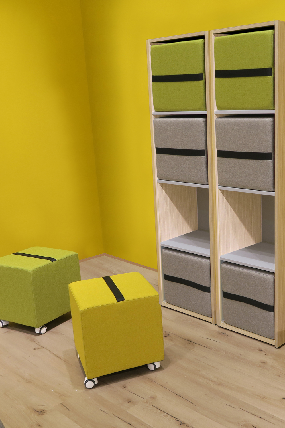 Yam's - Eurosit - Module - Caisson - Rangement - Pouf - Panneau - Meuble