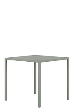Nomiya table aluminium gris moss