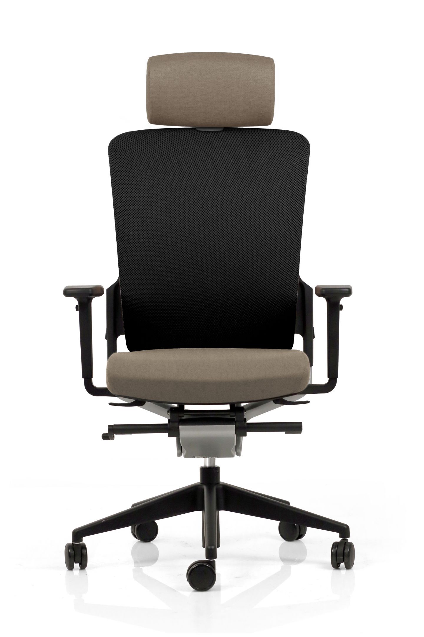 E8 - Fauteuil - Siège - Siège avec accotoirs - Siège avec accoudoirs - Têtière - Ergonomie - Siège ergonomique - Fauteuil ergonomique - Home Office - Télétravail