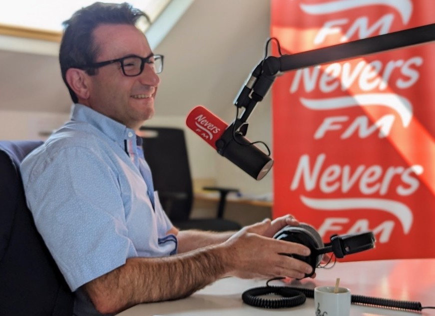 Ce Jeudi 15 Juin, Massimiliano Prestifilippo était venu parler de ses portes-ouvertes du 16 Juin et de son activité de Directeur d'Eurosit. 